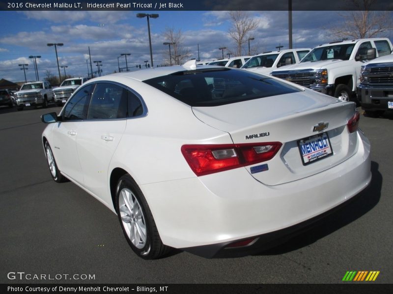 Iridescent Pearl Tricoat / Jet Black 2016 Chevrolet Malibu LT