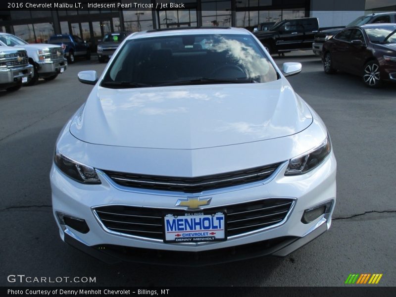 Iridescent Pearl Tricoat / Jet Black 2016 Chevrolet Malibu LT