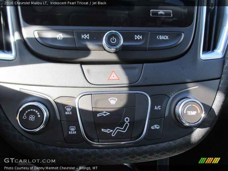 Iridescent Pearl Tricoat / Jet Black 2016 Chevrolet Malibu LT