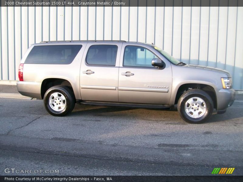 Graystone Metallic / Ebony 2008 Chevrolet Suburban 1500 LT 4x4
