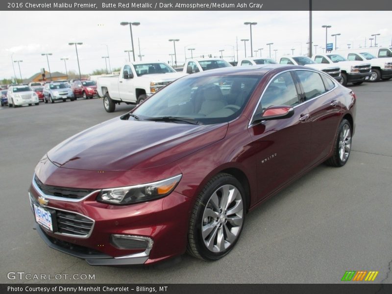 Butte Red Metallic / Dark Atmosphere/Medium Ash Gray 2016 Chevrolet Malibu Premier