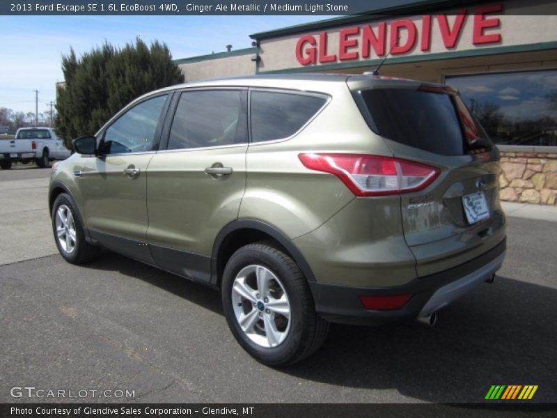 Ginger Ale Metallic / Medium Light Stone 2013 Ford Escape SE 1.6L EcoBoost 4WD