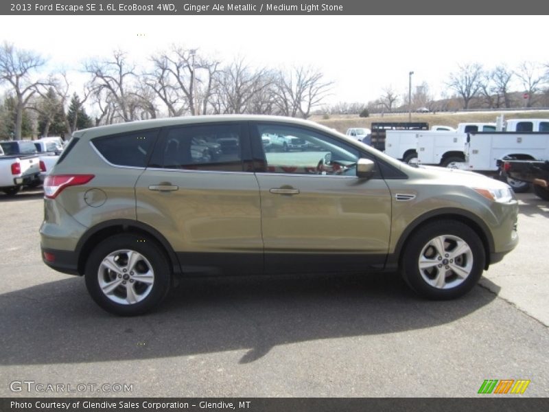 Ginger Ale Metallic / Medium Light Stone 2013 Ford Escape SE 1.6L EcoBoost 4WD