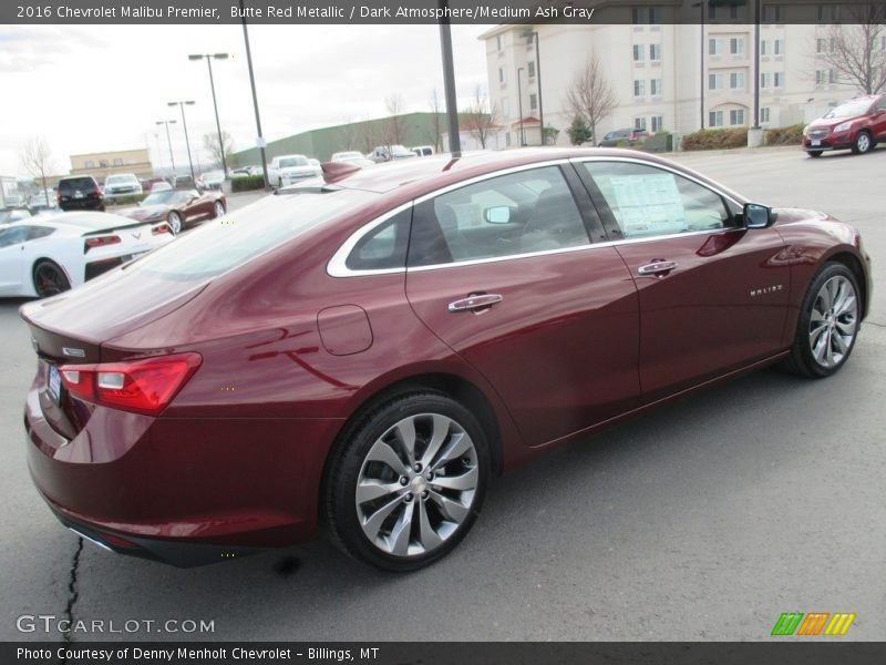 Butte Red Metallic / Dark Atmosphere/Medium Ash Gray 2016 Chevrolet Malibu Premier
