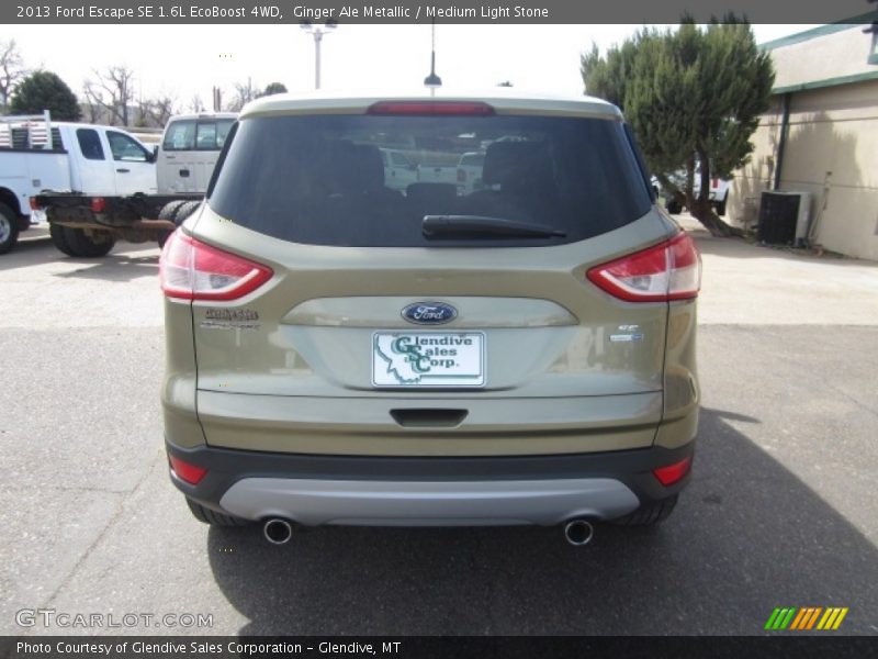 Ginger Ale Metallic / Medium Light Stone 2013 Ford Escape SE 1.6L EcoBoost 4WD