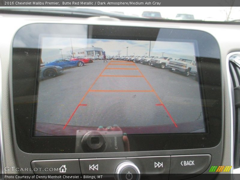 Butte Red Metallic / Dark Atmosphere/Medium Ash Gray 2016 Chevrolet Malibu Premier
