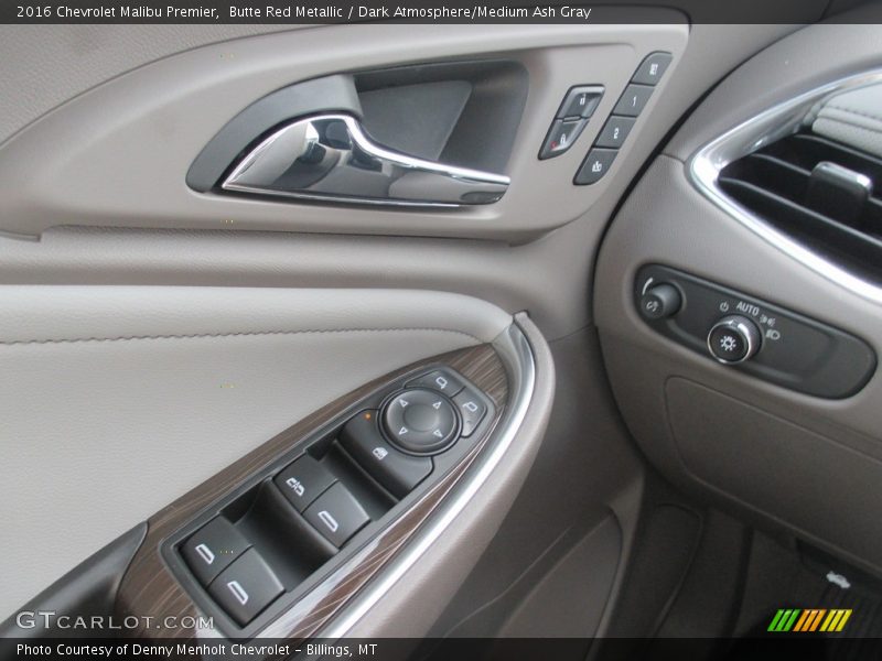 Butte Red Metallic / Dark Atmosphere/Medium Ash Gray 2016 Chevrolet Malibu Premier