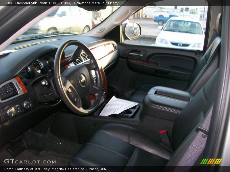 Graystone Metallic / Ebony 2008 Chevrolet Suburban 1500 LT 4x4