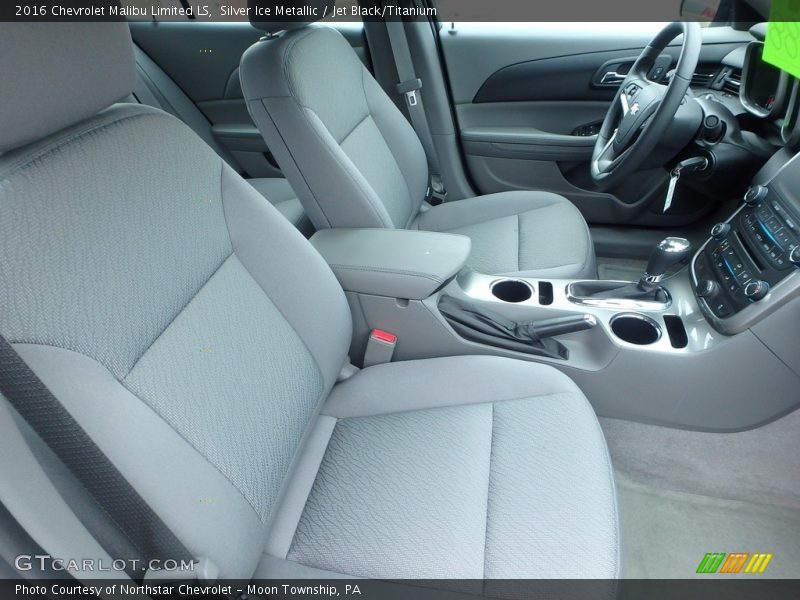 Silver Ice Metallic / Jet Black/Titanium 2016 Chevrolet Malibu Limited LS