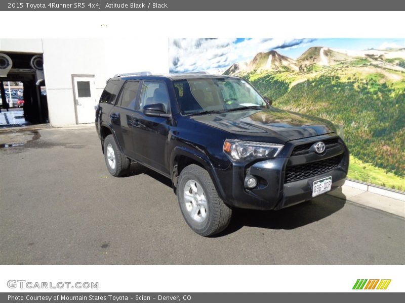 Attitude Black / Black 2015 Toyota 4Runner SR5 4x4