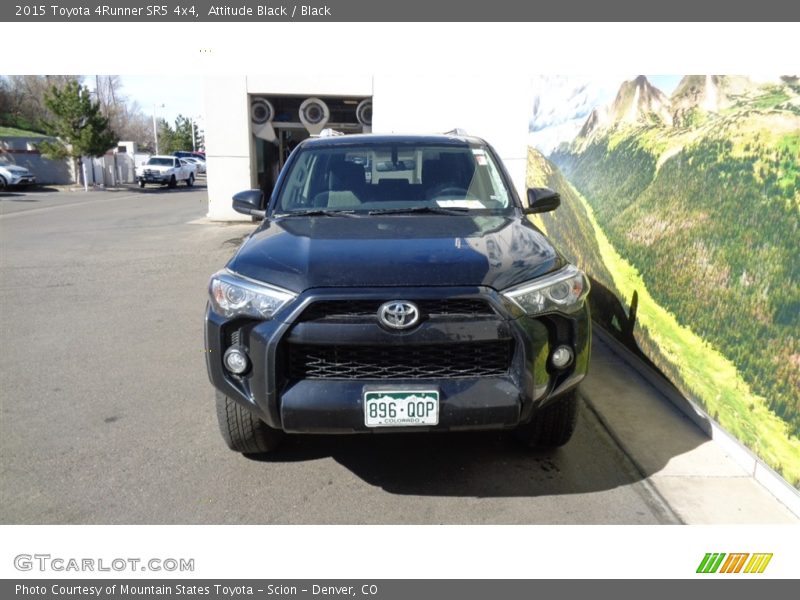 Attitude Black / Black 2015 Toyota 4Runner SR5 4x4