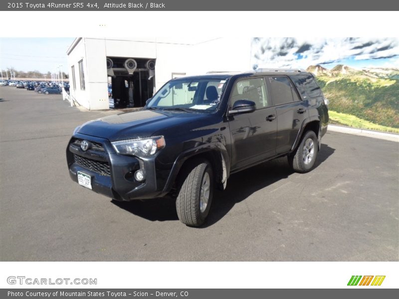 Attitude Black / Black 2015 Toyota 4Runner SR5 4x4