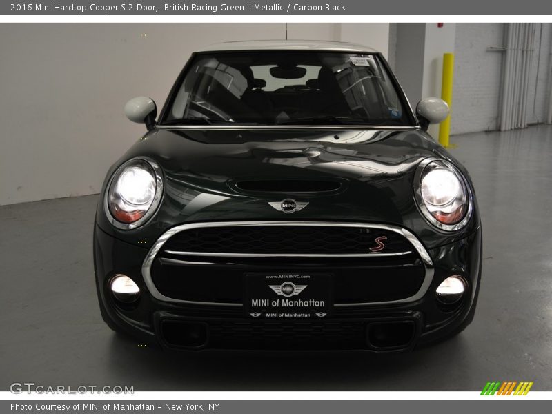 British Racing Green II Metallic / Carbon Black 2016 Mini Hardtop Cooper S 2 Door