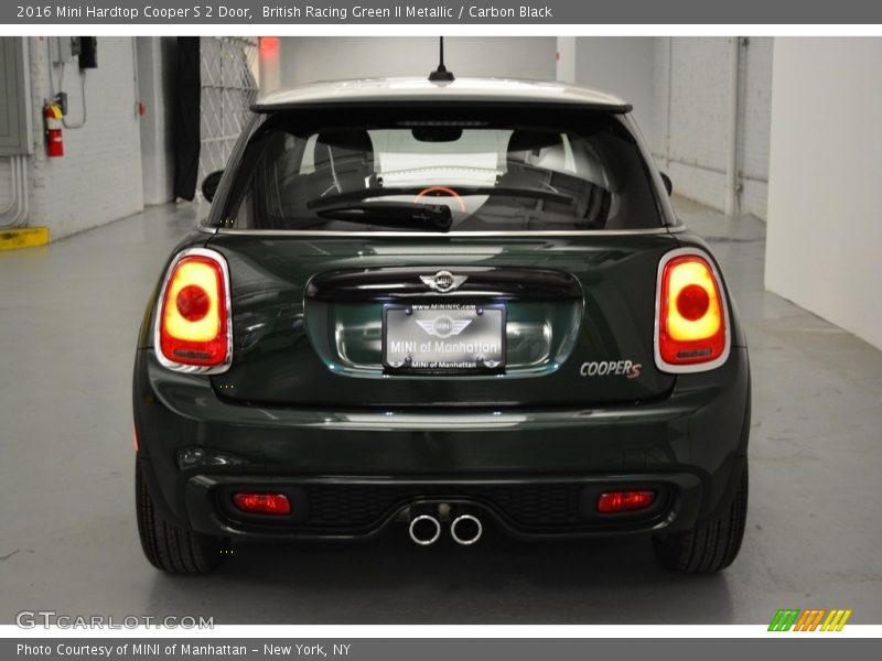British Racing Green II Metallic / Carbon Black 2016 Mini Hardtop Cooper S 2 Door