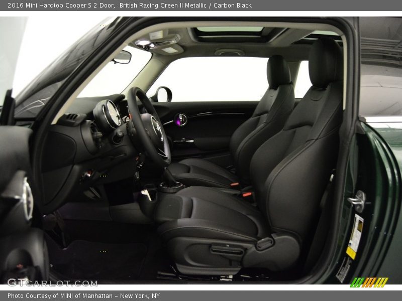 British Racing Green II Metallic / Carbon Black 2016 Mini Hardtop Cooper S 2 Door