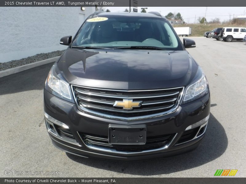 Tungsten Metallic / Ebony 2015 Chevrolet Traverse LT AWD