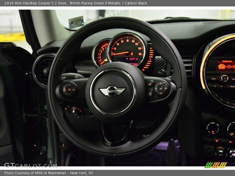 British Racing Green II Metallic / Carbon Black 2016 Mini Hardtop Cooper S 2 Door
