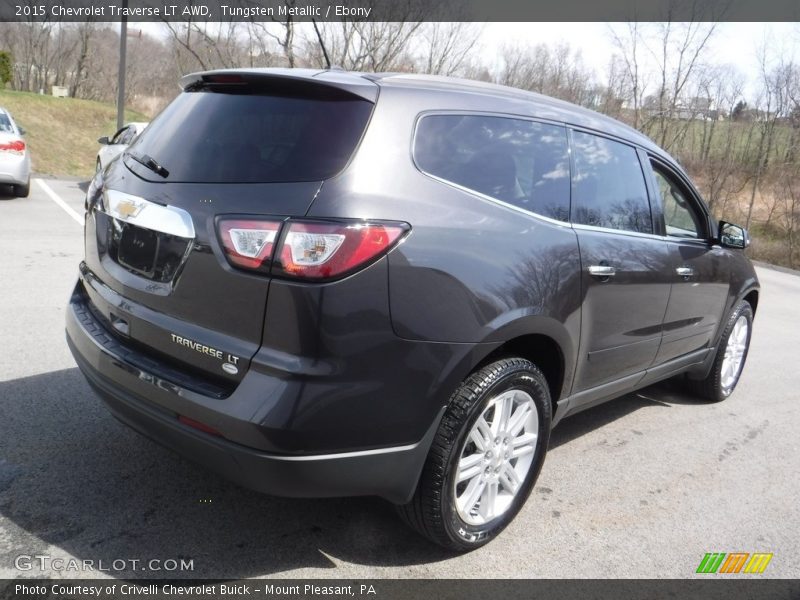 Tungsten Metallic / Ebony 2015 Chevrolet Traverse LT AWD