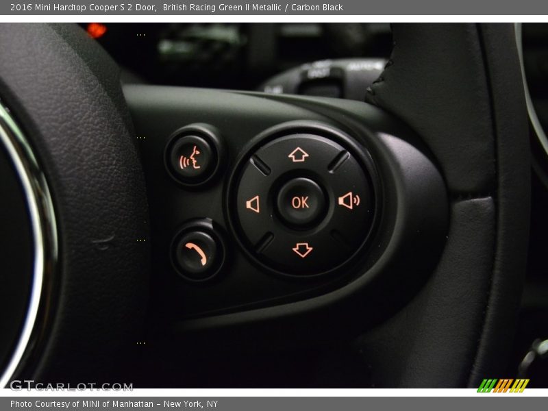 British Racing Green II Metallic / Carbon Black 2016 Mini Hardtop Cooper S 2 Door