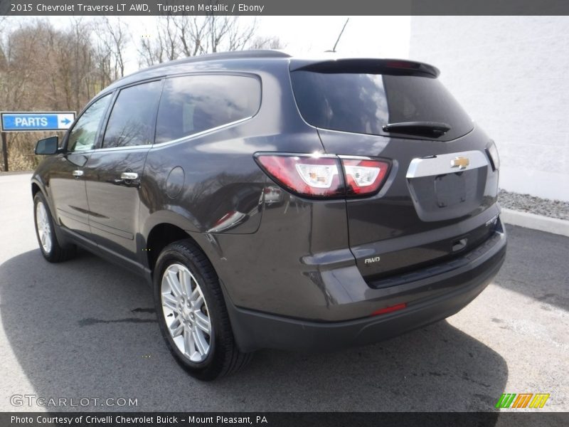 Tungsten Metallic / Ebony 2015 Chevrolet Traverse LT AWD