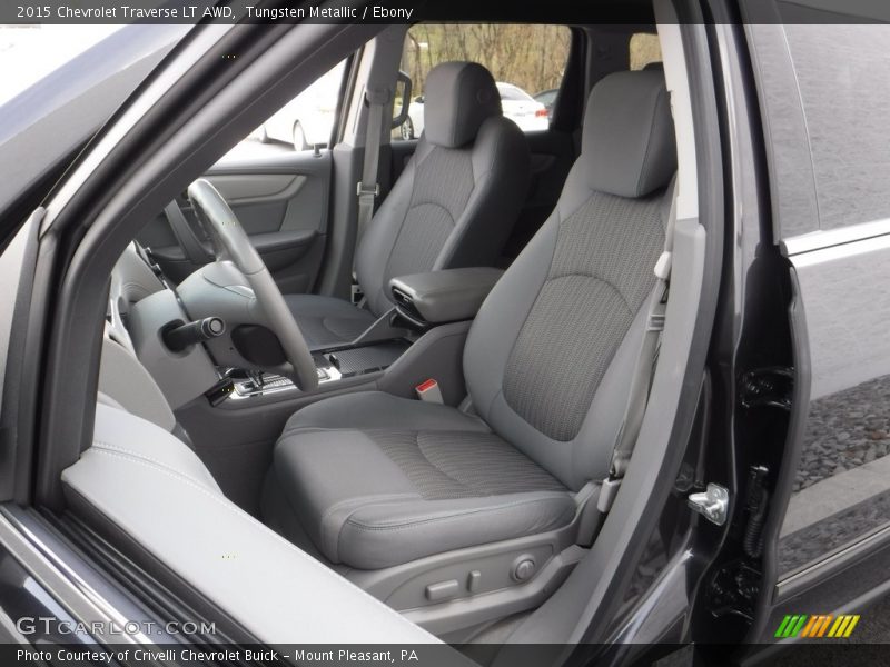 Tungsten Metallic / Ebony 2015 Chevrolet Traverse LT AWD
