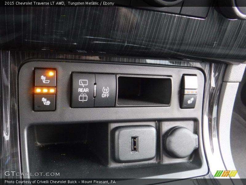 Tungsten Metallic / Ebony 2015 Chevrolet Traverse LT AWD