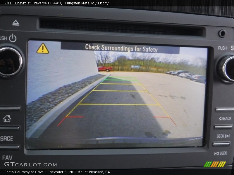 Tungsten Metallic / Ebony 2015 Chevrolet Traverse LT AWD