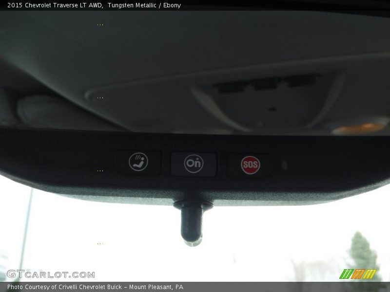 Tungsten Metallic / Ebony 2015 Chevrolet Traverse LT AWD