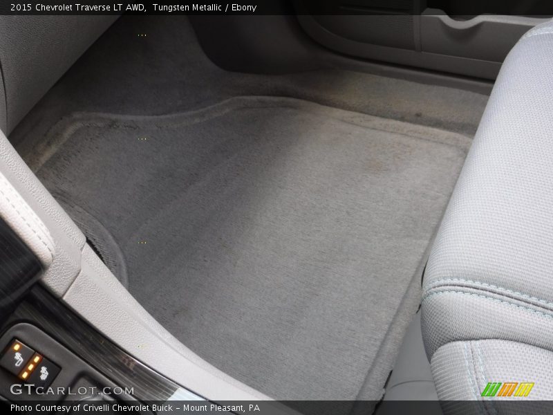 Tungsten Metallic / Ebony 2015 Chevrolet Traverse LT AWD