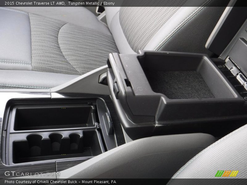 Tungsten Metallic / Ebony 2015 Chevrolet Traverse LT AWD