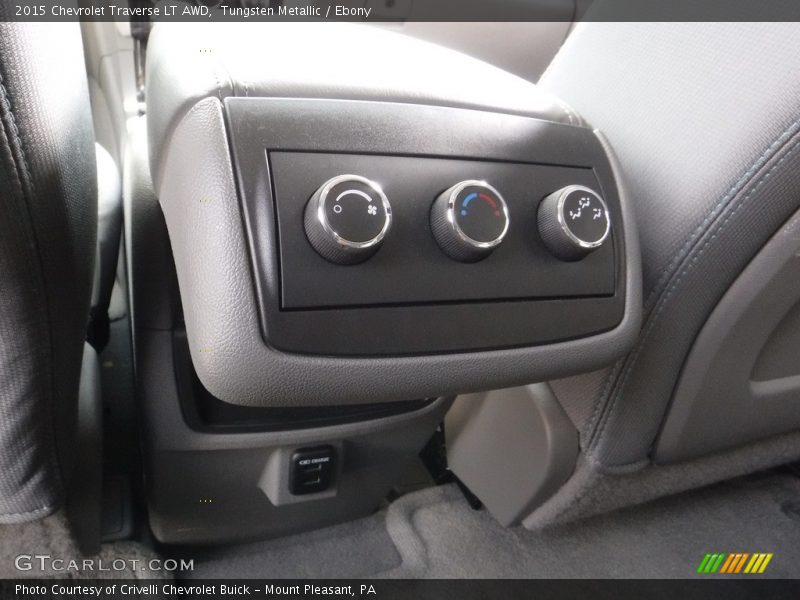 Tungsten Metallic / Ebony 2015 Chevrolet Traverse LT AWD