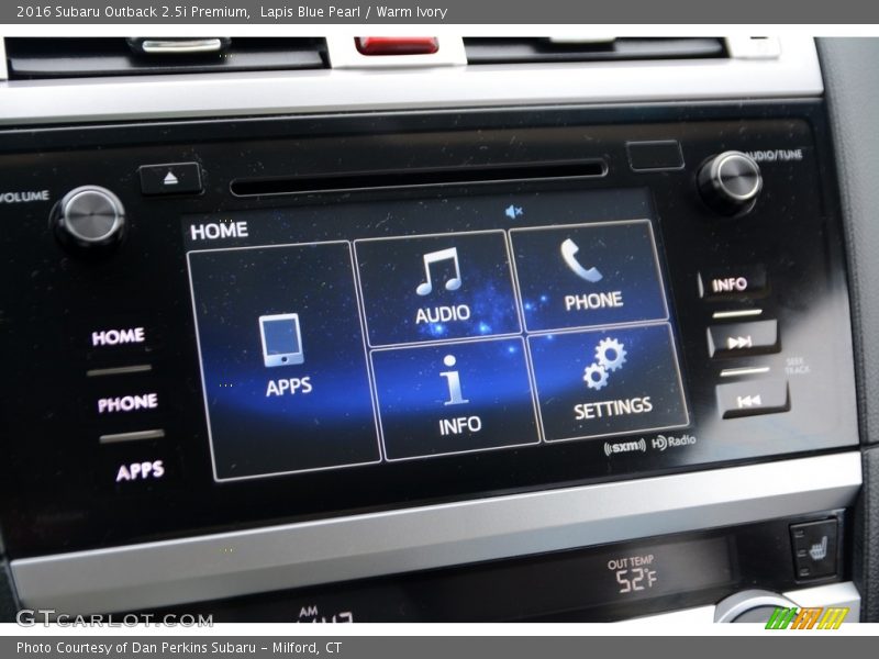 Lapis Blue Pearl / Warm Ivory 2016 Subaru Outback 2.5i Premium