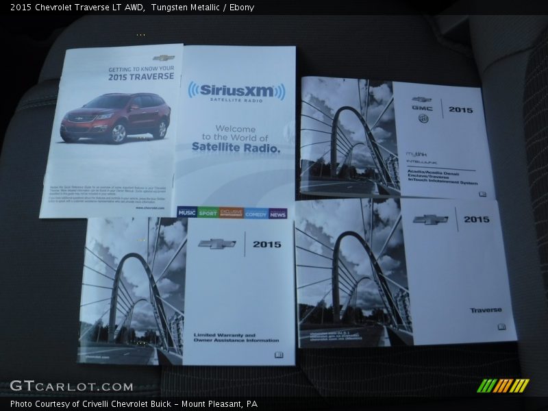 Tungsten Metallic / Ebony 2015 Chevrolet Traverse LT AWD