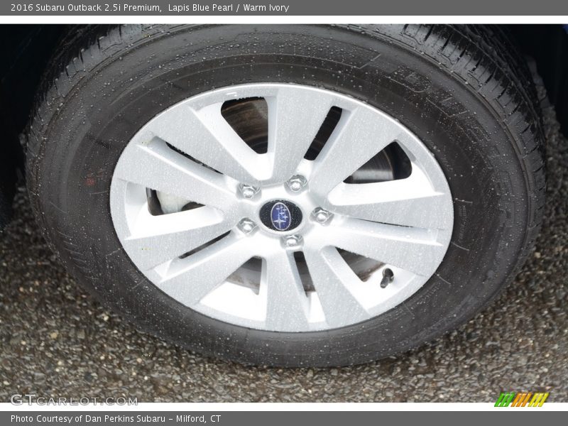 Lapis Blue Pearl / Warm Ivory 2016 Subaru Outback 2.5i Premium