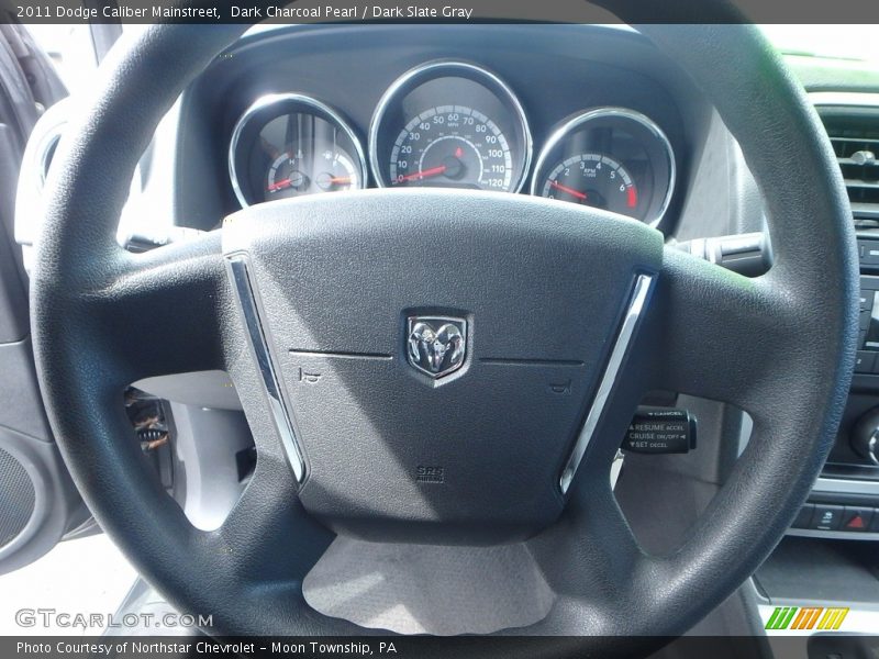 Dark Charcoal Pearl / Dark Slate Gray 2011 Dodge Caliber Mainstreet