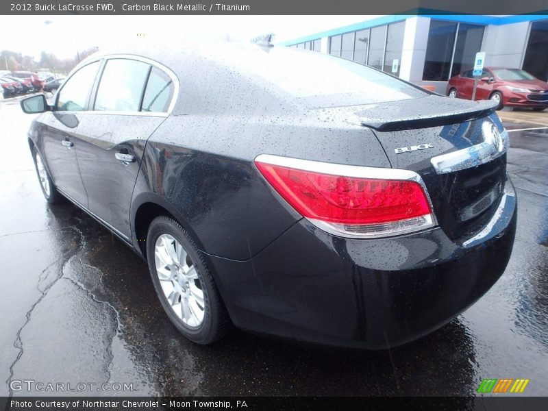 Carbon Black Metallic / Titanium 2012 Buick LaCrosse FWD