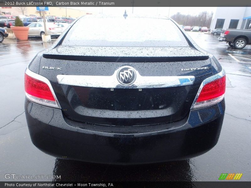Carbon Black Metallic / Titanium 2012 Buick LaCrosse FWD