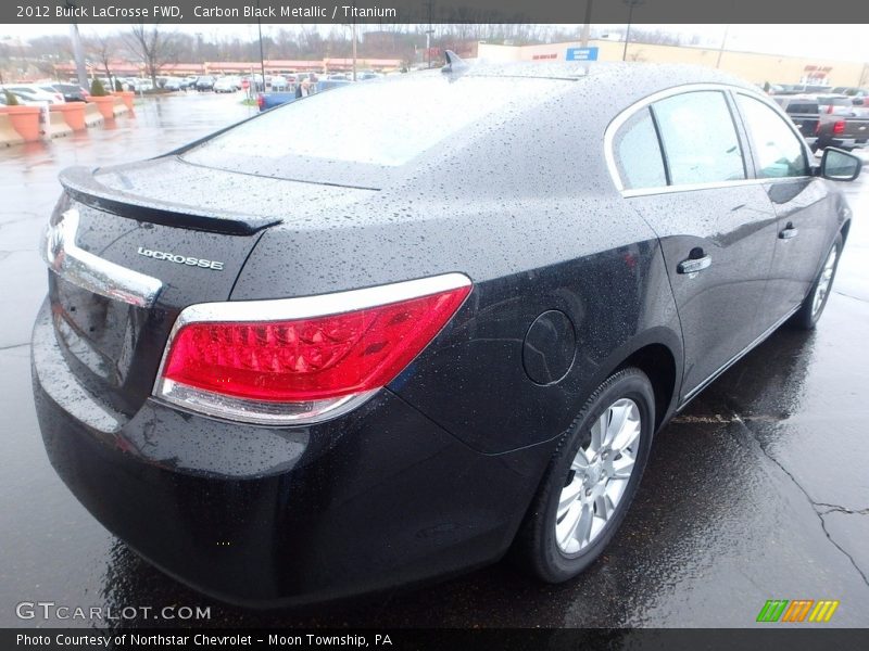 Carbon Black Metallic / Titanium 2012 Buick LaCrosse FWD