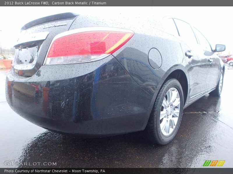 Carbon Black Metallic / Titanium 2012 Buick LaCrosse FWD