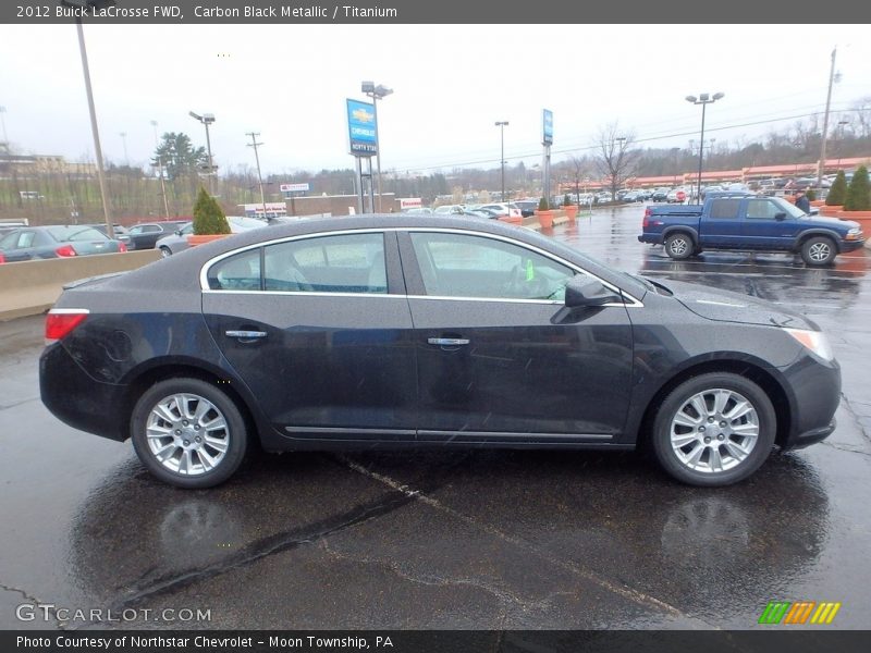 Carbon Black Metallic / Titanium 2012 Buick LaCrosse FWD