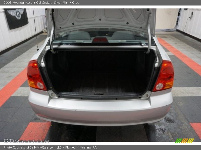 Silver Mist / Gray 2005 Hyundai Accent GLS Sedan