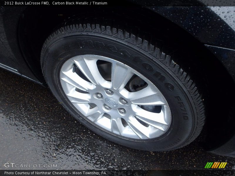 Carbon Black Metallic / Titanium 2012 Buick LaCrosse FWD