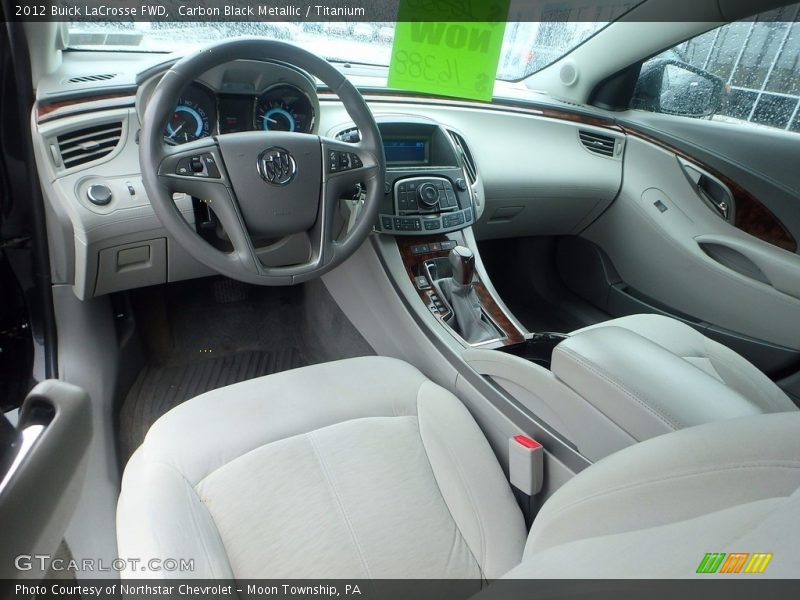 Carbon Black Metallic / Titanium 2012 Buick LaCrosse FWD