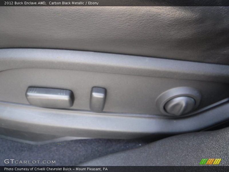 Carbon Black Metallic / Ebony 2012 Buick Enclave AWD