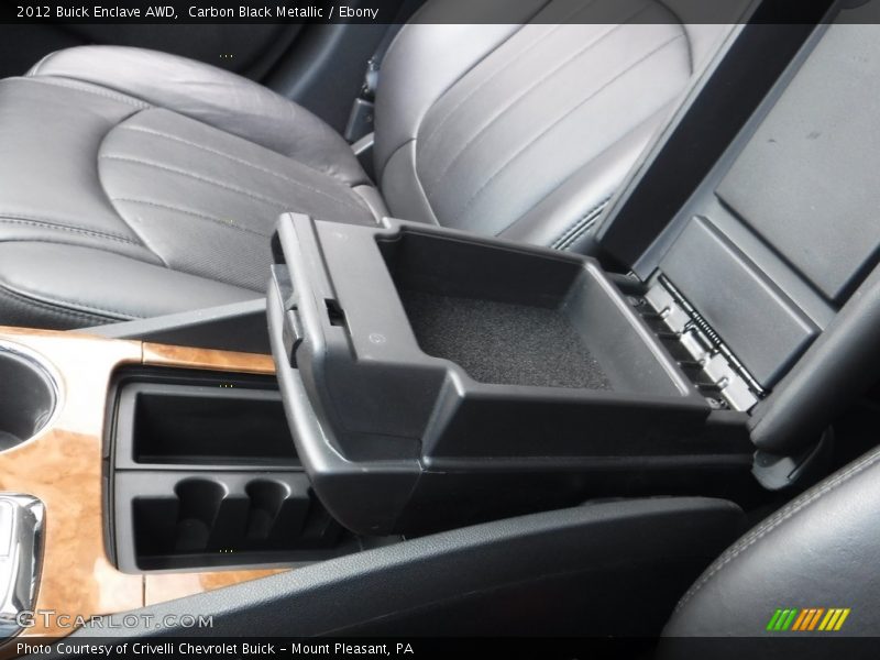 Carbon Black Metallic / Ebony 2012 Buick Enclave AWD