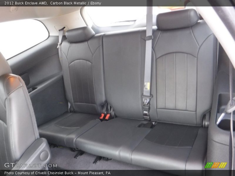 Carbon Black Metallic / Ebony 2012 Buick Enclave AWD