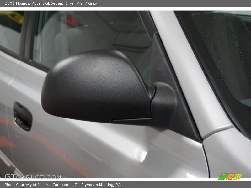 Silver Mist / Gray 2002 Hyundai Accent GL Sedan