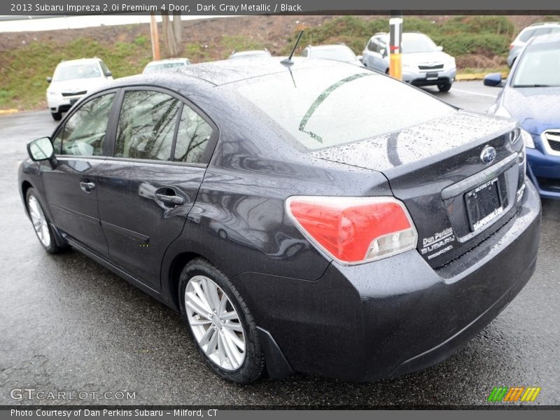 Dark Gray Metallic / Black 2013 Subaru Impreza 2.0i Premium 4 Door