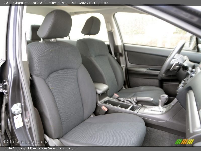 Dark Gray Metallic / Black 2013 Subaru Impreza 2.0i Premium 4 Door