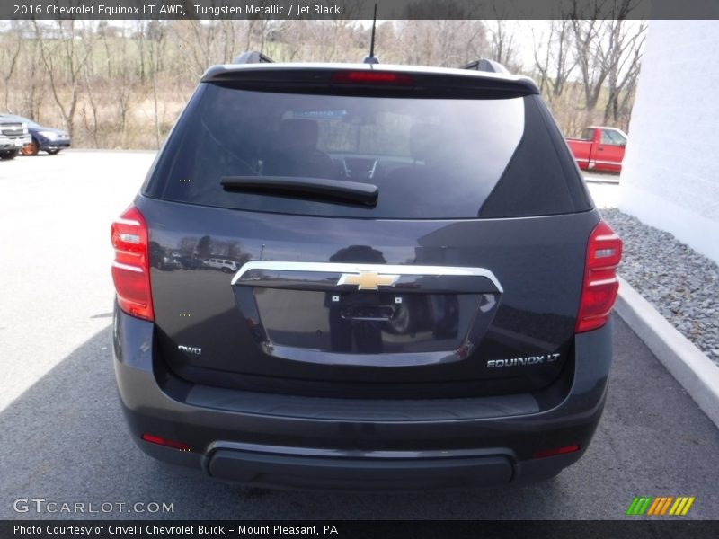 Tungsten Metallic / Jet Black 2016 Chevrolet Equinox LT AWD